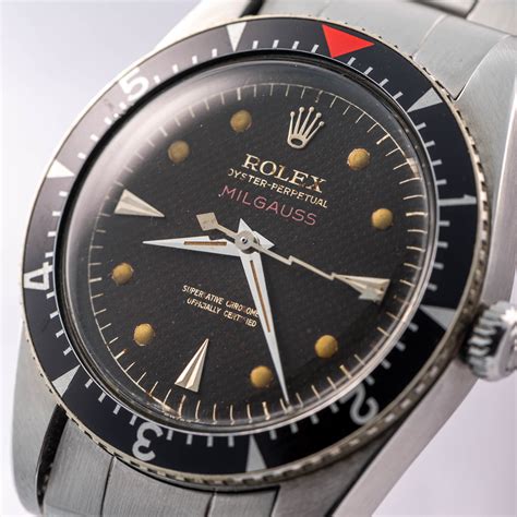 rolex milgauss blaues zifferblatt|rolex milgauss 6541.